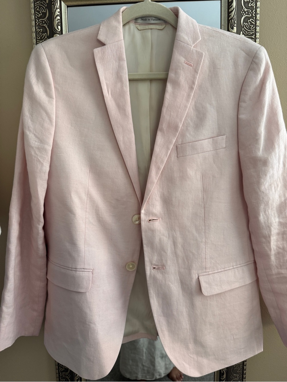 Lauren Ralph Lauren Pale Pink Linen Sport Coat